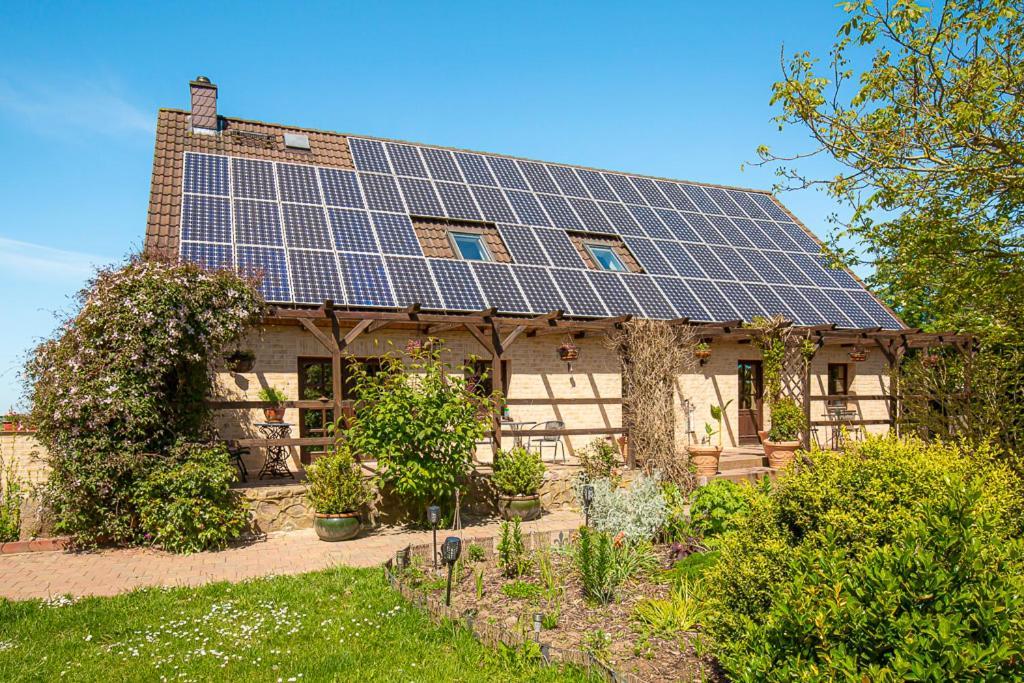 Ferienwohnung Am Walnussbaum Parchtitz Luaran gambar